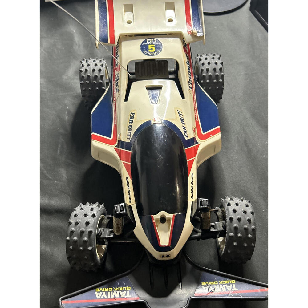 1988 TAMIYA  RC THUNDER SHOT (TESTED, WORKING, CLEAN BATTERY COMPARTMENT)